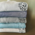 Embroidered Pet Face and Pet Name on Sleeve Sweatshirt for Pet Lovers