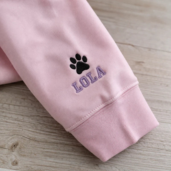 Sleeve embroidery